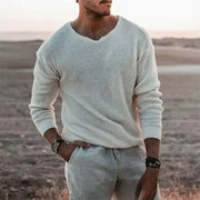 Men's Soft Knit Winter Sweater with Comfortable Fit for Cold Days