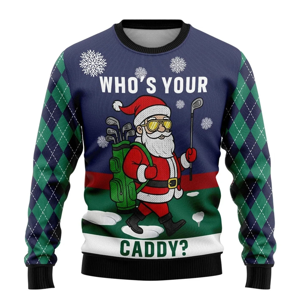 Men's Soft Knit Winter Sweater with Crew Neck and Ribbed Cuffs