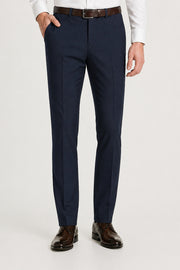 Men's Stretch Trousers with Elastic Waistband for Comfortable Fit