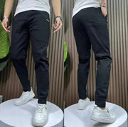 Men's Stretchable Pants with Flexible Fit for Casual and Formal Wear