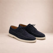 Men's Suede Lace-Up Loafers Casual Wear Every Occasion Lace