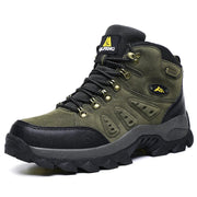 Men's Waterproof Hiking Boots with Ankle Support and Anti-Slip Grip