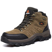 Men's Waterproof Hiking Boots with Ankle Support for Outdoor Trails