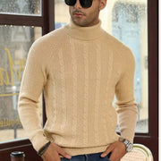 Modern Cable Knit Men's Sweater