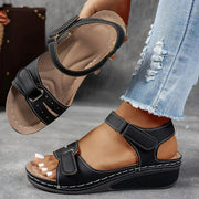 Orthopedic Strap Sandals with Velcro Casual Dress Ergonomic