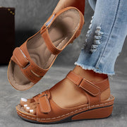 Orthopedic Strap Sandals with Velcro Casual Dress Ergonomic