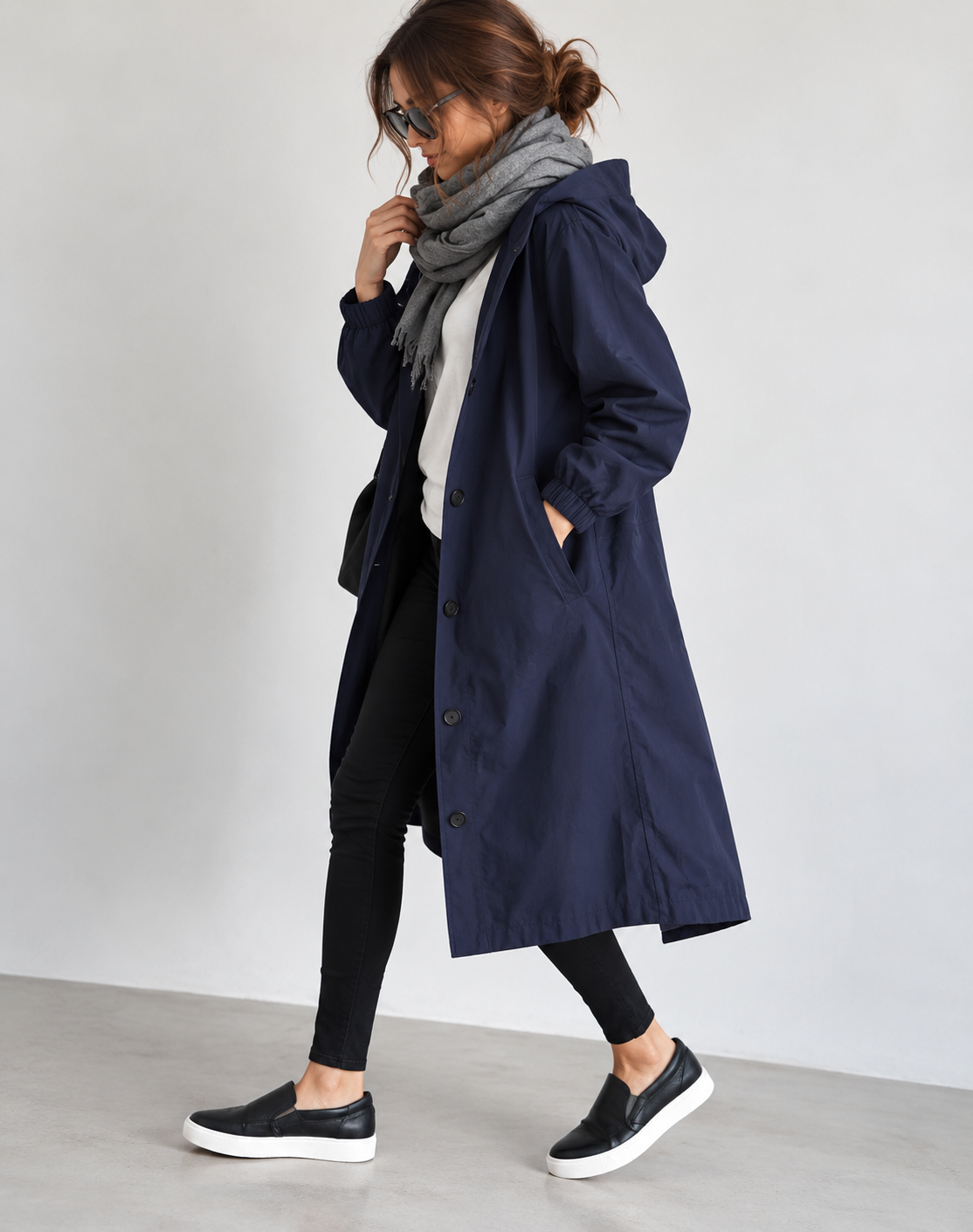 Women's Breezy Waterproof Raincoats with Hood Jacket