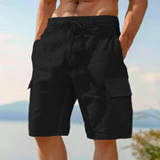 Relaxed Fit Cargo Shorts Casual Wear Everyday Comfort Pockets Breathable Lightweight Summer