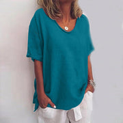 Relaxed Short Sleeve Tee Soft Cotton Fit Everyday Wear Breathable