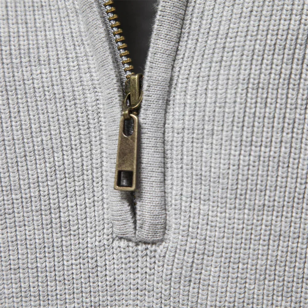 Zip Trui Heren | Tijdloos & Comfortabel