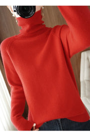 Ribbed Turtleneck Sweater for Trendy Outfits for Women This Season