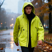 Sleek Men's Waterproof Jacket for a Casual Blazer Look