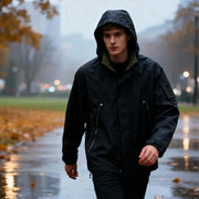 Sleek Men's Waterproof Jacket for a Casual Blazer Look