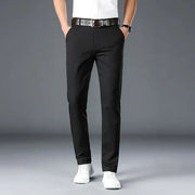 Slim-Fit Men's Trousers with Stretch for Stylish Wedding Guest Outfits