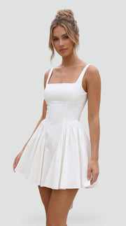 Garden Party Square Neck Mini Dress