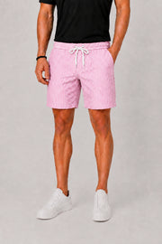 Striped Drawstring Swim Shorts