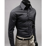 Men's Tailored Polo with Comfortable Fit for Office and Evening Wear