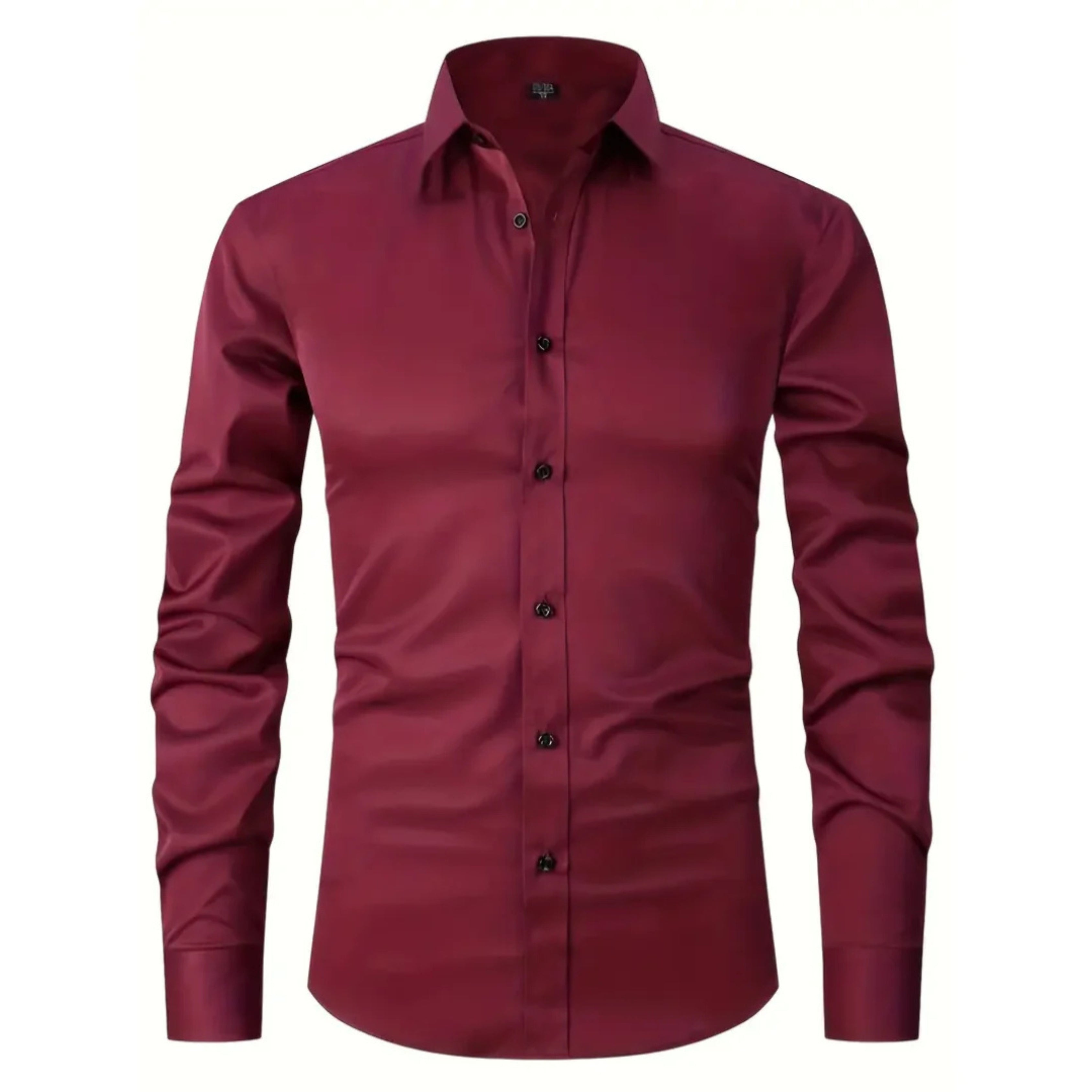 Chemise Cassien ajustée pour homme, coupe structurée et ligne moderne adaptée aux tenues polyvalentes.