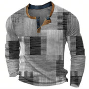 Men's Textured Knit Sweater for Versatile Comfort in Cool Weather