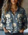 Blue / Floral