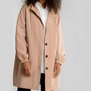Women's Breezy Waterproof Raincoats with Hood Jacket