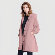 Women's Breezy Waterproof Raincoats with Hood Jacket