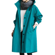 Women's Breezy Waterproof Raincoats with Hood Jacket