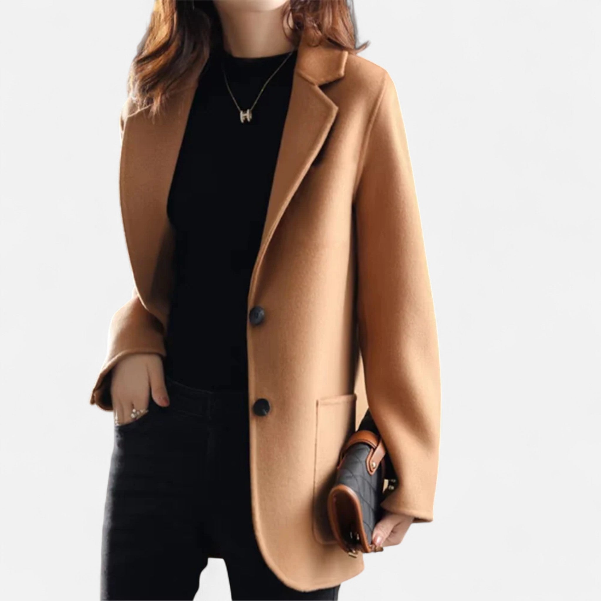 Womenâ€™s Blazer Coat â€“ Classic Tailored â€“ Buttoned â€“ Structured Fit 2