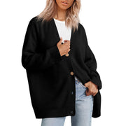 Women's Cozy Cashmere Cardigan Sweater with Oversized Fit
