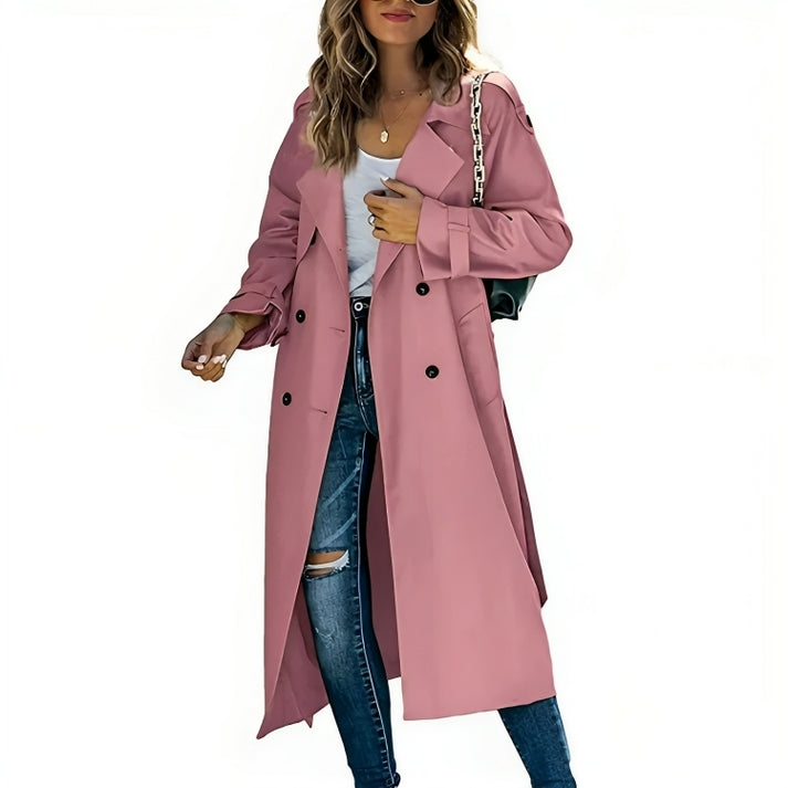 MATHILDE - LOOSE FIT DOUBLE BREASTED TRENCH COAT 1