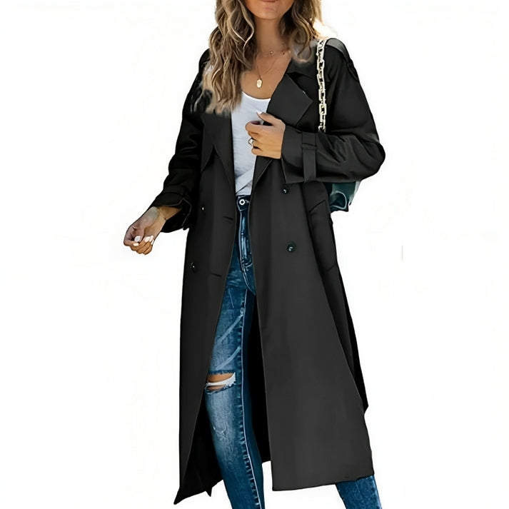 MATHILDE - LOOSE FIT DOUBLE BREASTED TRENCH COAT 5