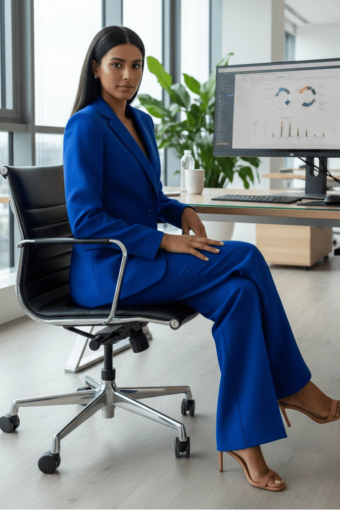 Elegant Tailored Suit Set for Professional Style and Versatility 2