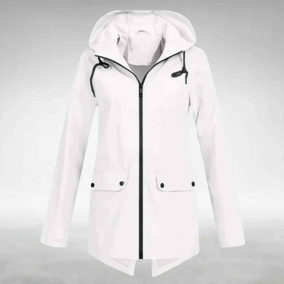 Maria | Modern and waterproof women's raincoat 7