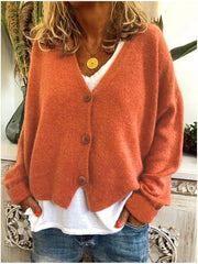 Lightweight Open-Front Knit Cardigan with Relaxed Drape for Women