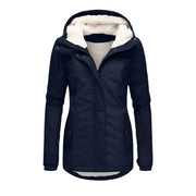 Women's Long Waterproof Coat for All-Weather Wear