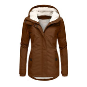 Women's Long Waterproof Coat for All-Weather Wear