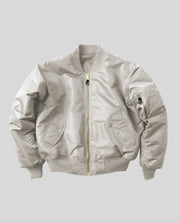 Women's Padded Bomber Jackets with Zip Closure and Comfort