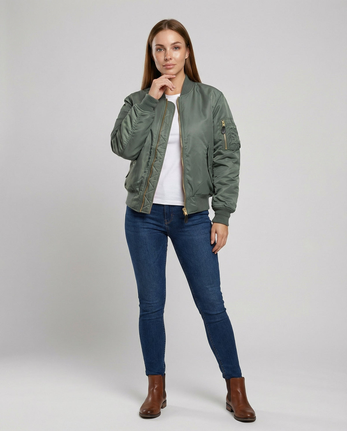 Breezy | Timeless, Comfortable &amp; Versatile Women’s Bomber Jacket 1