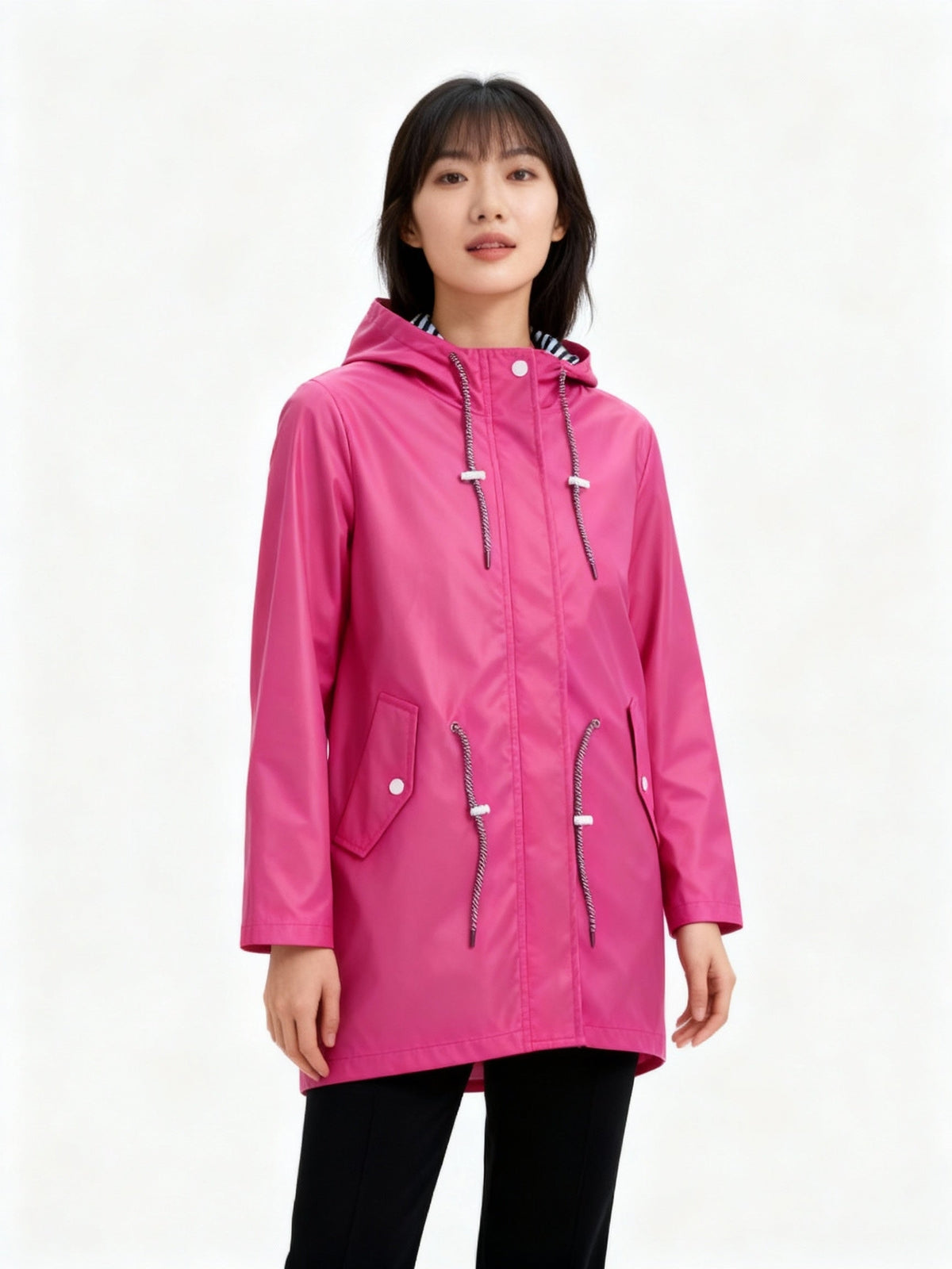 Wexley | Weatherproof Coat Loose Fit Hooded Transitional Winter Style 4