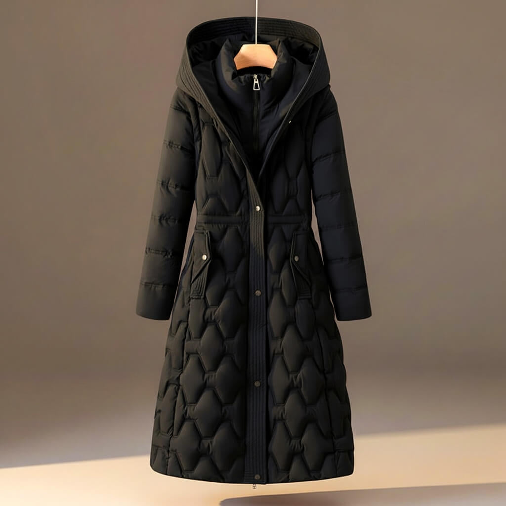 Lauren Quilted Hooded Coat - York Miller