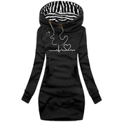 Women's Relaxed Hooded Jacket with Pockets for All-Day Comfort
