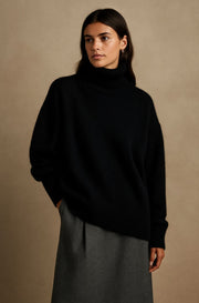 Women's Sleek Cashmere Sweater with Natural Warmth for Winter