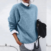 Women's Soft Cashmere Loose Fit Sweater for Cozy Comfort