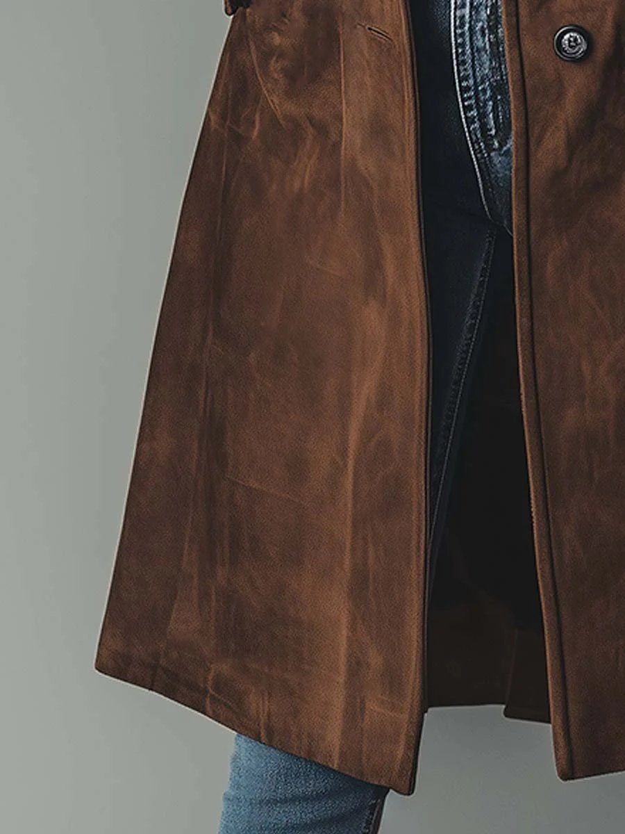 Amelia | Elegant Double-Breasted Women's Trench Coat – Versatile & Classic Outerwear 4