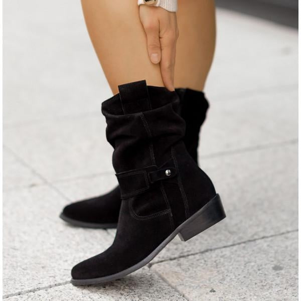 Jovita | Black Ankle Boots Elegant Comfortable Fit for Women 4