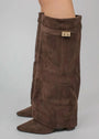 Brown Suede