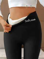 Women's Winter Pants with Warm Fleece Lining for Cold Weather