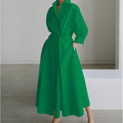 Women's Wedding Guest Wrap Collared Maxi Dress Style Bridal
